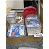 Image 2 : Lot of AssortedÂ Plastic Food Storage Containers With Lids