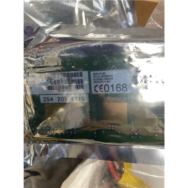 Lot of AssortedÂ Electronic Components Including PCB Boards, Connectors, and Cable Assemblies