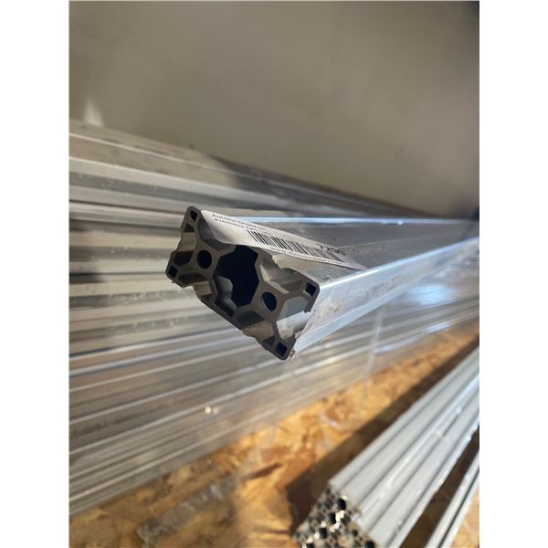 Lot of 6 Aluminum T-Slot Extrusions, 2-1/2â€³ x 1-1/8â€³ x 118â€³Â