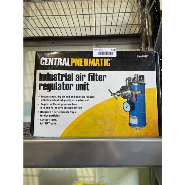 Central Pneumatic Industrial Air Filter Regulator Unit 68247