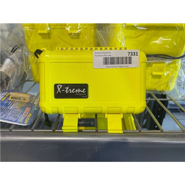 X-Treme 1010 Waterproof Storage Case with Foam Insert, Yellow