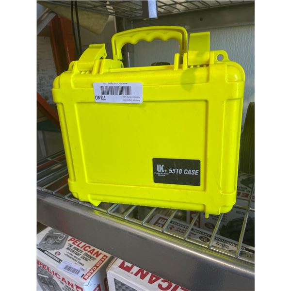 UK 5510 Case, Yellow, Protective Storage Case