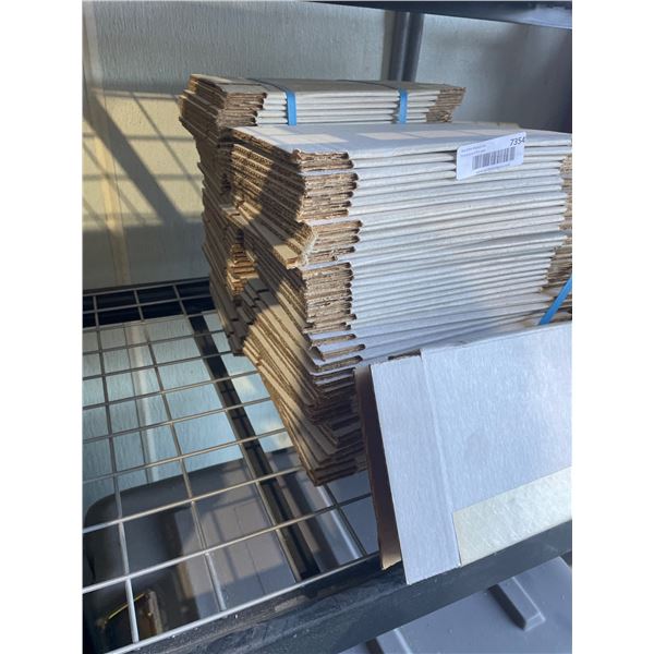 Lot of 50 Cardboard Mailers Measuring 8 1/2 x 6 1/2 x 2 Inches