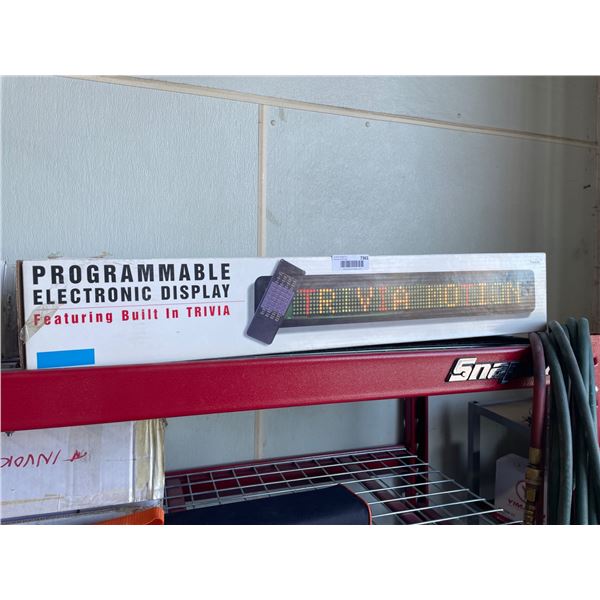 Lot of 4 Pro-Lite Programmable Electronic Console With Trivia Feature