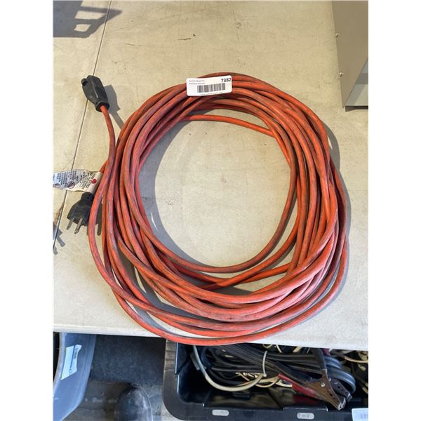 25ft Orange Extension Cord