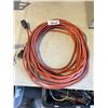 Image 1 : 25ft Orange Extension Cord