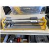 Image 1 : Sigma Tile Cutter with Dual Rails and Cutting Head