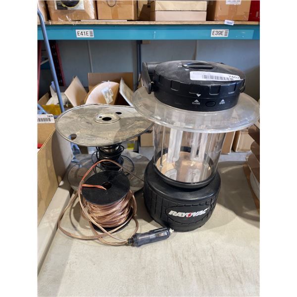 Rayovac Lantern with 12v Car Plug Adapter