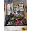 Image 1 : Lot of AssortedÂ Hand Tools and Accessories with Screwdrivers and Pliers