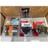Image 1 : Lot of 3 Security Hardware Items: Deadbolt, Shackle-Less Lock, and Padlock