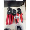 Image 1 : Lot of 3Â  Red-Handled Crimping Tools