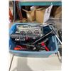 Image 2 : Lot of AssortedÂ Miscellaneous Automotive Tools, and Triple Gauge Set Model C-2301Â
