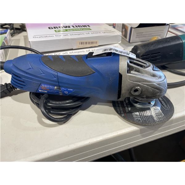 Corded 4-1/2 Inch Angle Grinder, Model 854084, 120V, 60Hz
