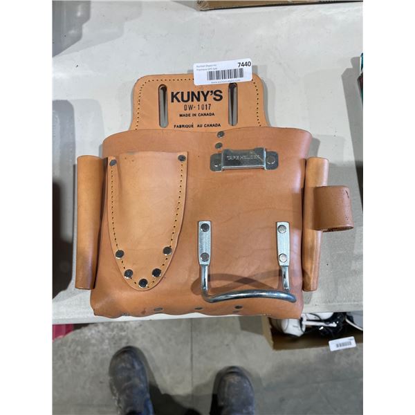 Kuny's DW-1117 Leather Tool Holster Made in Canada