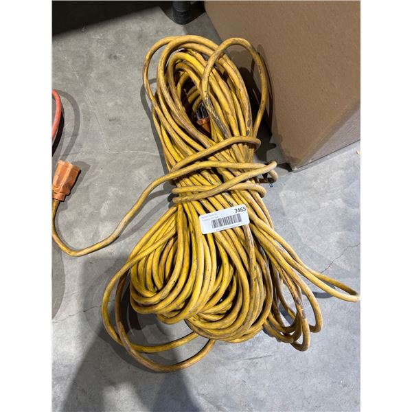 50ft Yellow Extension CordÂ