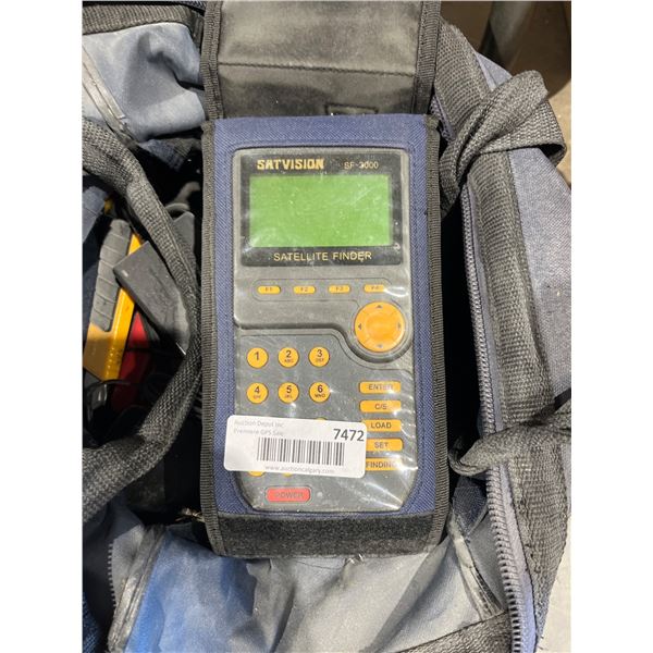 Satvision SF-3000 Satellite Finder with Accessories
