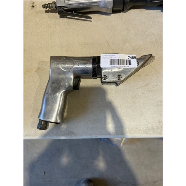 Pneumatic Air Shear Tool With Metal Grip Handle
