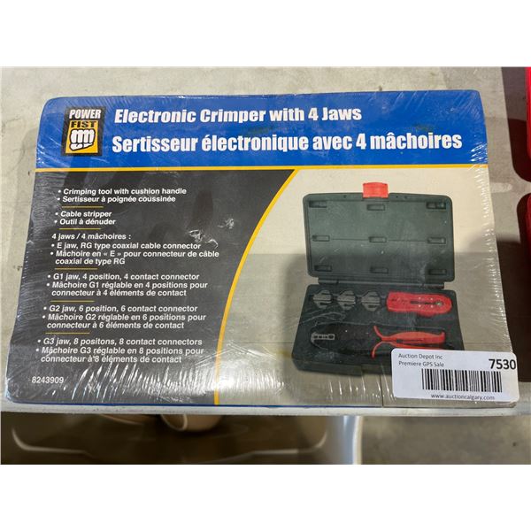 Power Fist Electronic Crimper With 4 Jaws B234909