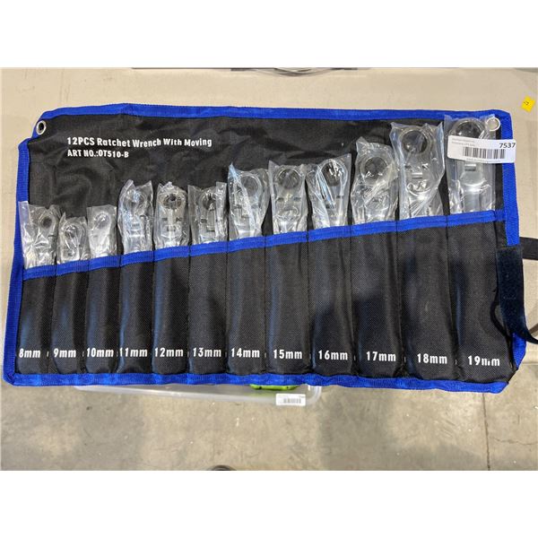 12-Piece Ratchet Wrench Set With Pouch, Model 07151B
