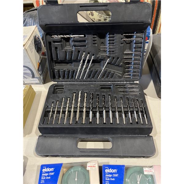 Drill And Driver Bit Set With Hard Case, Multi-Piece Assortment