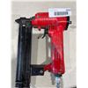 Image 1 : Basso Pneumatic Nail Gun - Red Finish