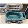 Image 2 : Step2 Wagon with Large Wheels and Lift-Up Lid Storage