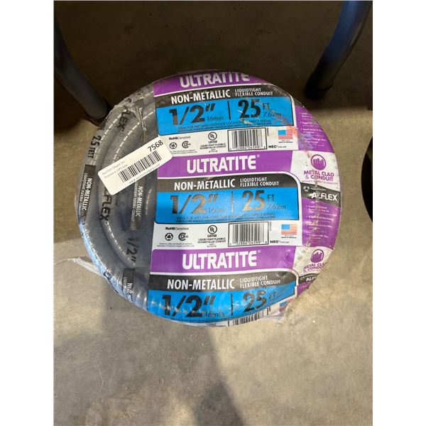 Ultratite 1/2-inch Non-Metallic Liquidtight Flexible Conduit, 25 ft
