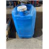 Image 1 : Blue Plastic Liquid Storage Container with Measuring Scale, Approx. 20L Capacity