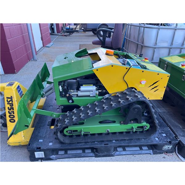 Infront VS600 Remote-Controlled Farming Equipment with Blade Attachment