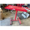 Image 2 : Adjustable Rolling Red Mechanicâ€™s Tray Table with Swivel Casters
