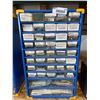 Image 1 : Blue Multi-Drawer Organizer With Hardware Components