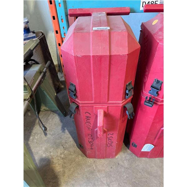 Nomadic Instand Red Hard Case with Latches JUST CASE