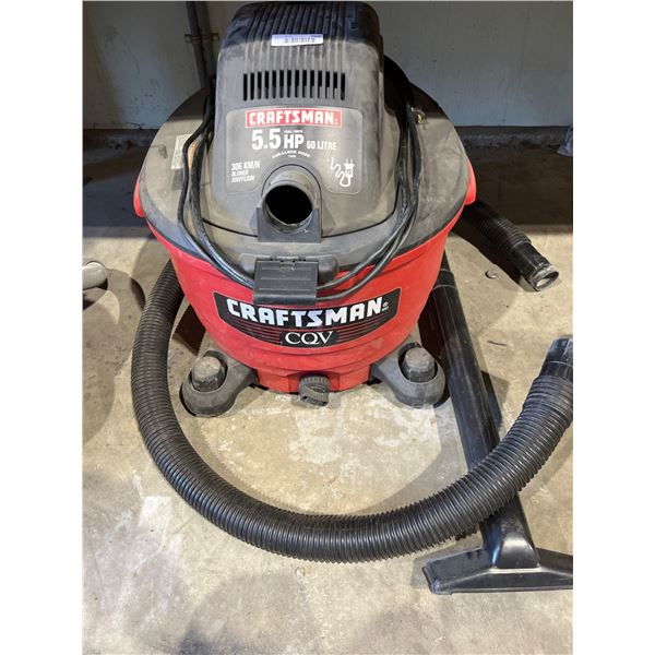 Craftsman Wet/Dry Vacuum, 5.5 HP, 60 Litre Capacity