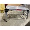 Image 2 : Aluminum Folding Work Platform Step Ladder with Anti-Slip Surface
