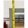 Image 3 : Gray 5-Tier Metal Shelving Unit with Wood Shelves