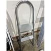 Image 1 : Folding Two-Step Steel Ladder With Anti-Slip Steps