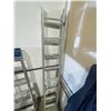 Image 3 : 16ft Lite Aluminum Extension Ladder with Adjustable Height