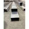 Image 2 : Lot of 2 Aluminum Rectangular Tubes 3 Inch x 1.5 Inch x Assorted Lengths