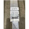 Image 1 : Lot of 3 Aluminum Rectangular Tubes, 2.5 x 1.5 Inches x Assorted Lengths