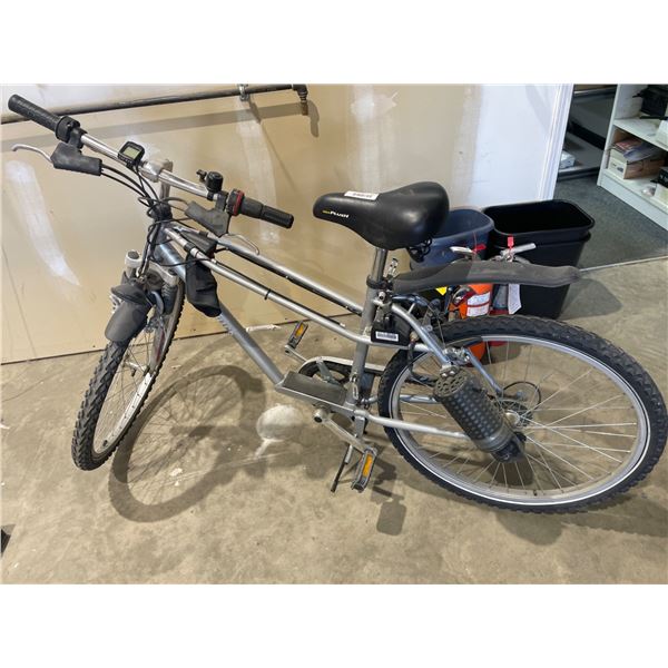 EleQuick Electric Bike with Velo Plush Seat and Rear Wheel Unit