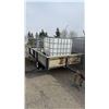 Image 8 : Single Axle Utility Trailer ( home made) with IBC Totes