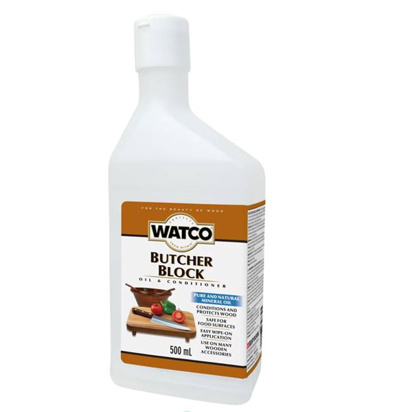 Watco Butcher Block Oil & Conditioner 500 ml