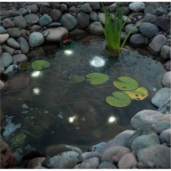 Smartpond Mini LED Lights with Dusk-to-Dawn Sensor