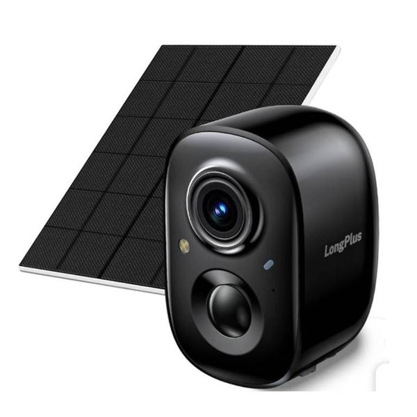 Smart Solar Battery Camera with 2.4GHz Wireless Capability