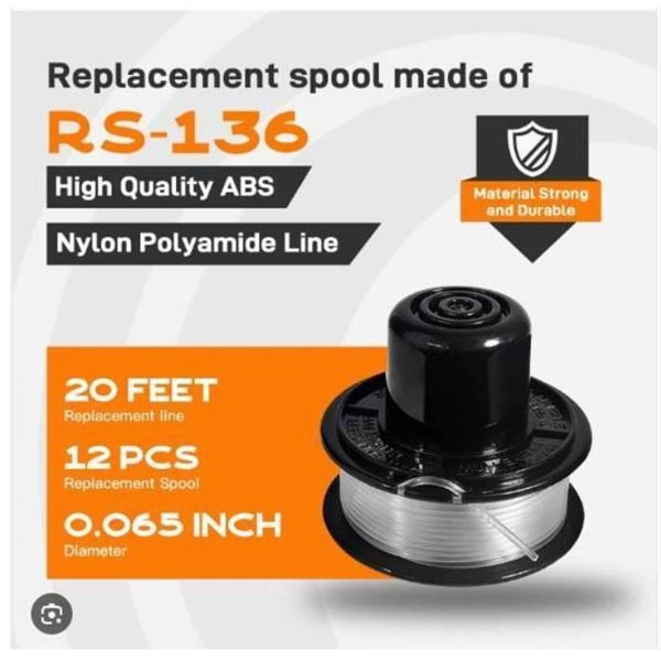 Black+Decker Bump Feed Spool RS-136 for Trimmers