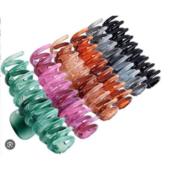 Fitiefun Big Hair Clip X-Large â€“ Colors May Vary