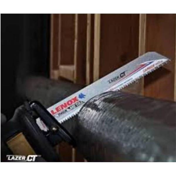 Lenox Lazer CT 12-inch Carbide Tipped Reciprocating Saw Blade, 8 TPI