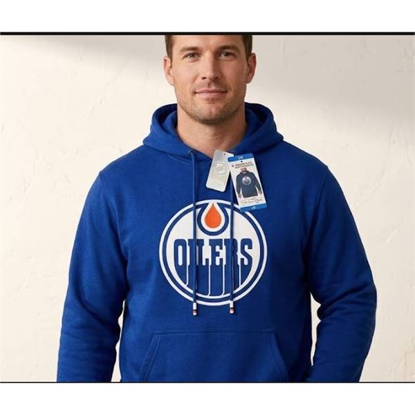 Edmonton Oilers L/G Pullover Hoodie with NHL Branding