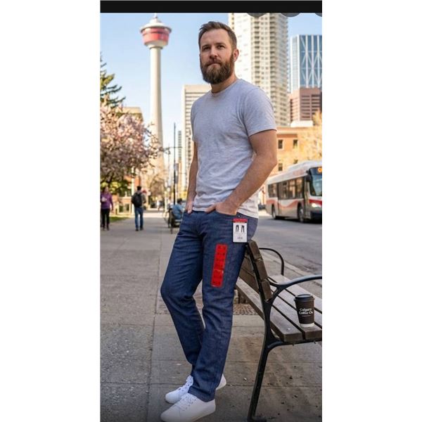 Urban Star 34Ã—30 Menâ€™s 5-Pocket PantsÂ