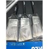 Image 2 : Valu+ Paint Brush Set, 3 Pieces, 1 Inch to 2 Inch Sizes